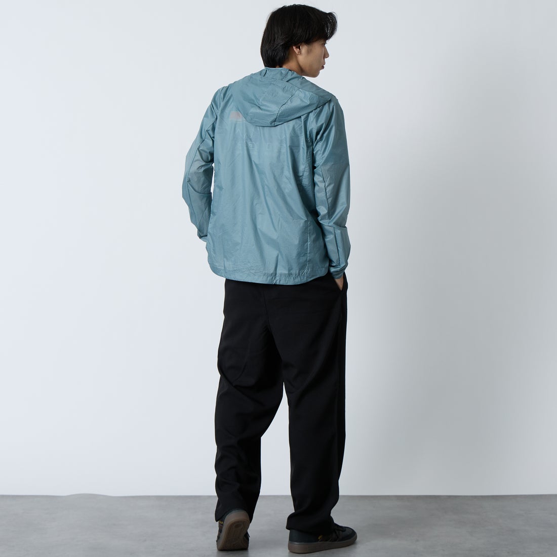 patagonia [パタゴニア] メンズ フーディニ ジャケット [24142] BLSG &&モデル身長：179cm 着用サイズ：M&&