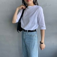 WHITE&&モデル身長：160cm 着用サイズ：2&&