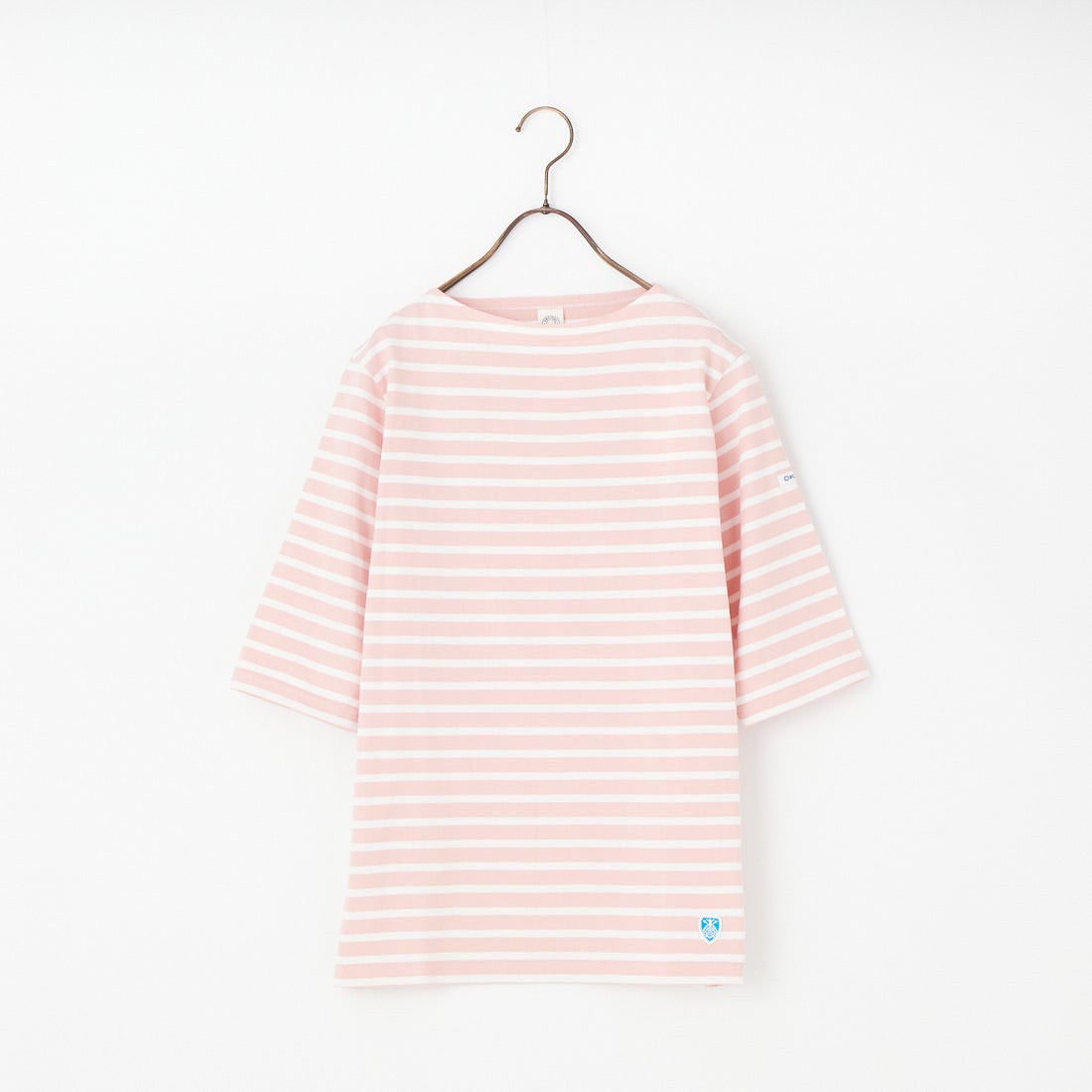ORCIVAL [オーシバル] ハーフスリーブ ボーダーTシャツ [OR-C0136BFJ] P.PINK/WHT