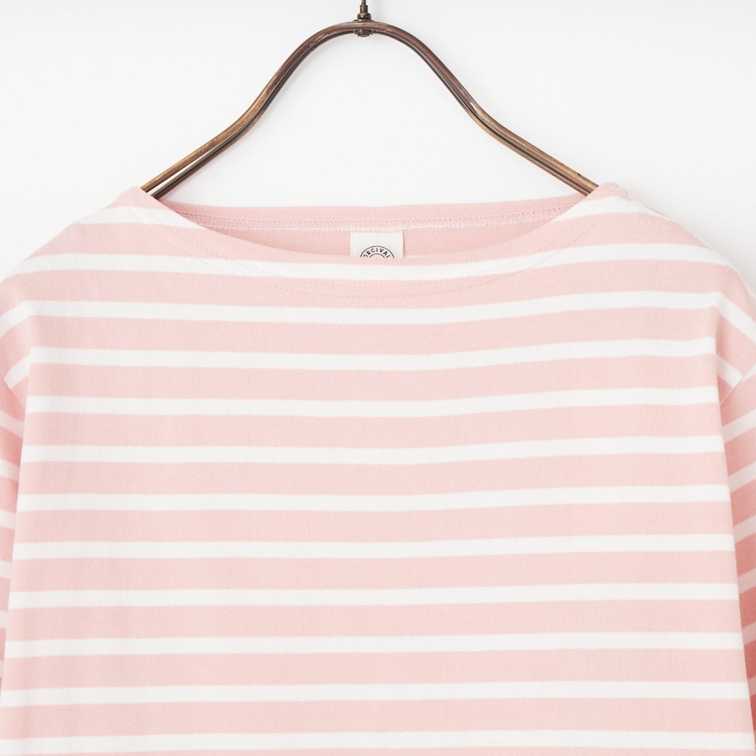 ORCIVAL [オーシバル] ハーフスリーブ ボーダーTシャツ [OR-C0136BFJ] P.PINK/WHT