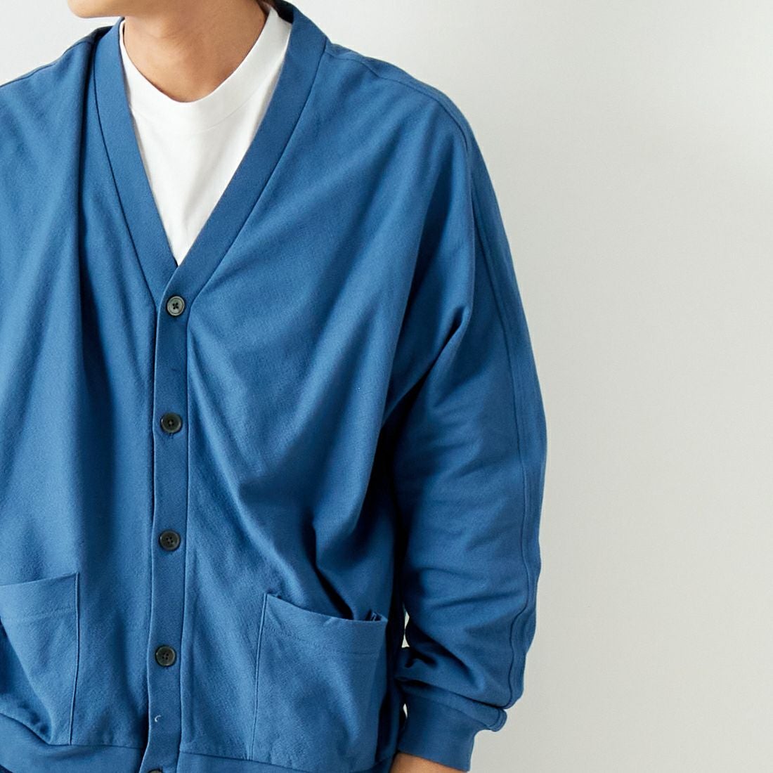 SLICK [スリック] ドライアムンゼン ドルマンスリーブカーディガン [5155843] 225 F.BLUE