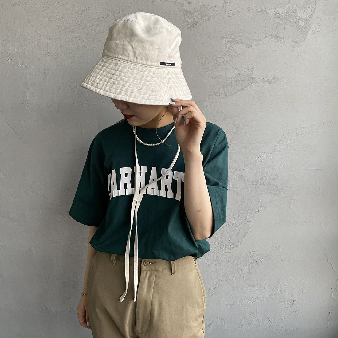 ORCIVAL [オーシバル] バケットハット [OR-H0082TCL] IVORY