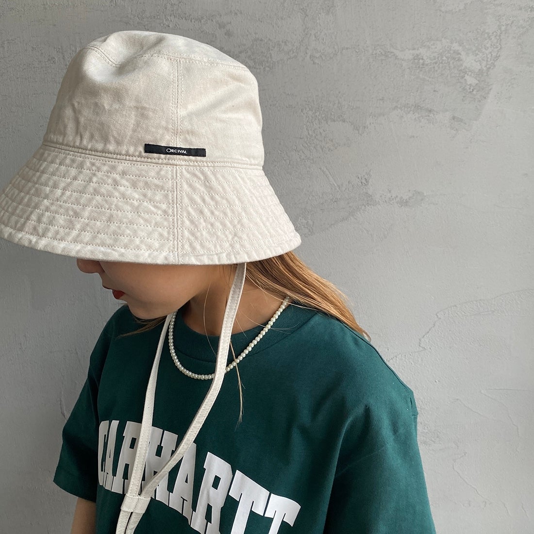 ORCIVAL [オーシバル] バケットハット [OR-H0082TCL] IVORY