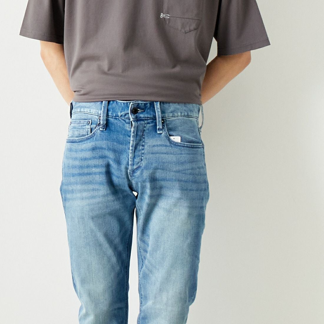 DENHAM [デンハム] スリムフィットジーンズ RAZOR [RAZOR-FMMI-CS] LIGHT BLUE