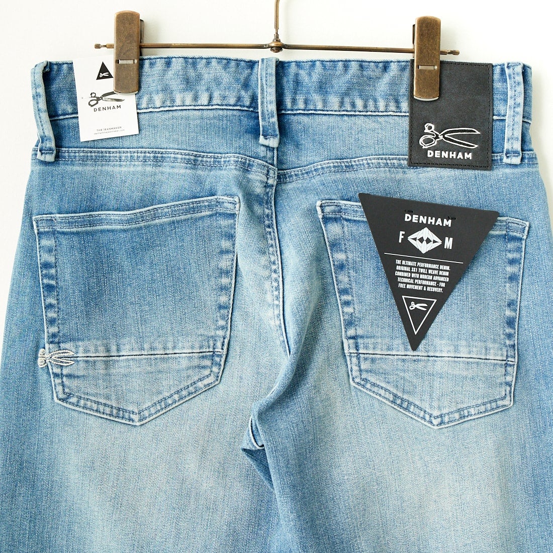 DENHAM [デンハム] スリムフィットジーンズ RAZOR [RAZOR-FMMI-CS] LIGHT BLUE