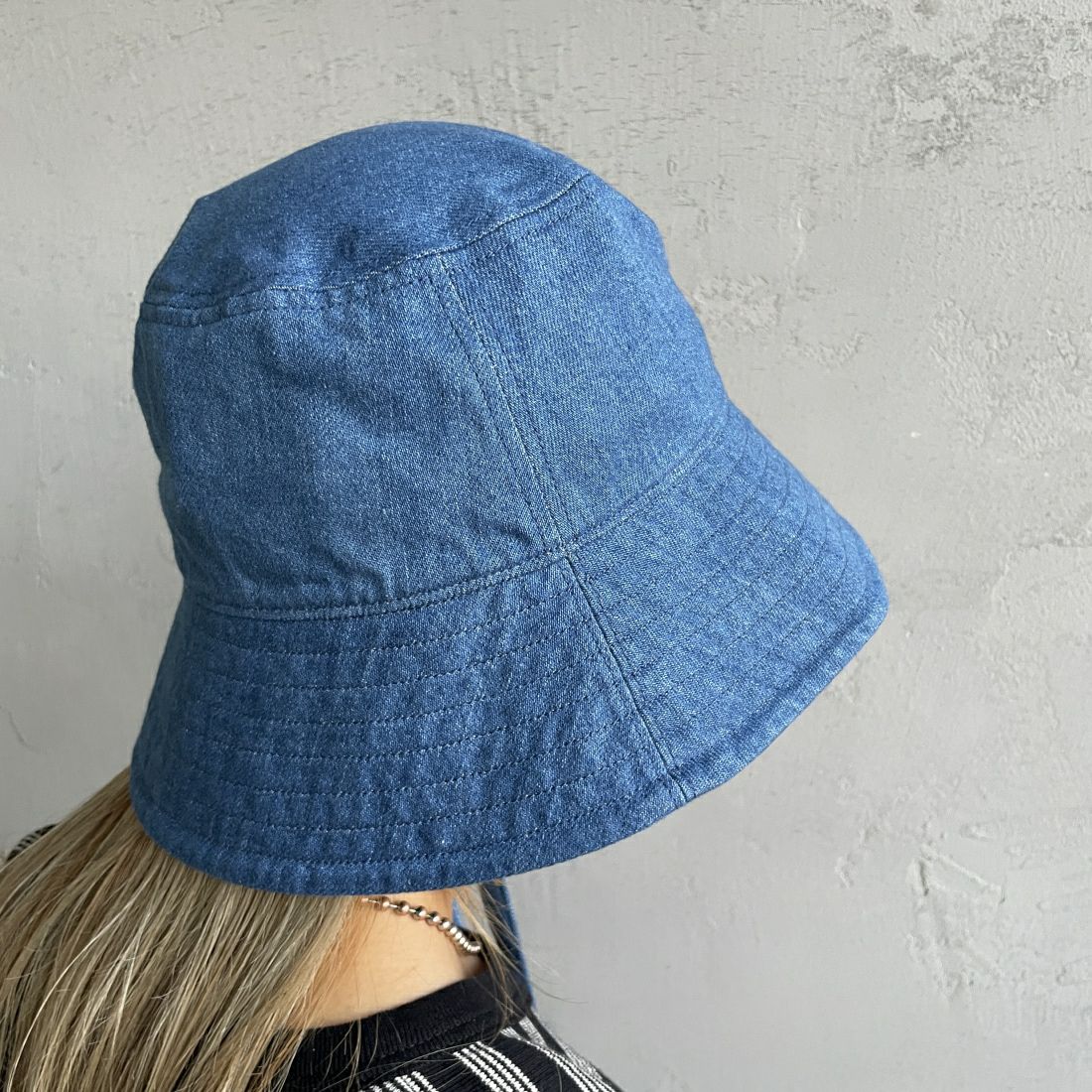 ORCIVAL [オーシバル] ソフトデニム バケットハット [OR-H0082SFD] BLUE INDIG