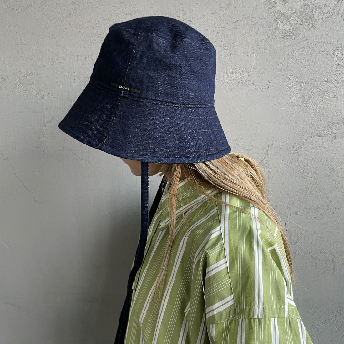 ORCIVAL [オーシバル] ソフトデニム バケットハット [OR-H0082SFD] NAVY INDIG