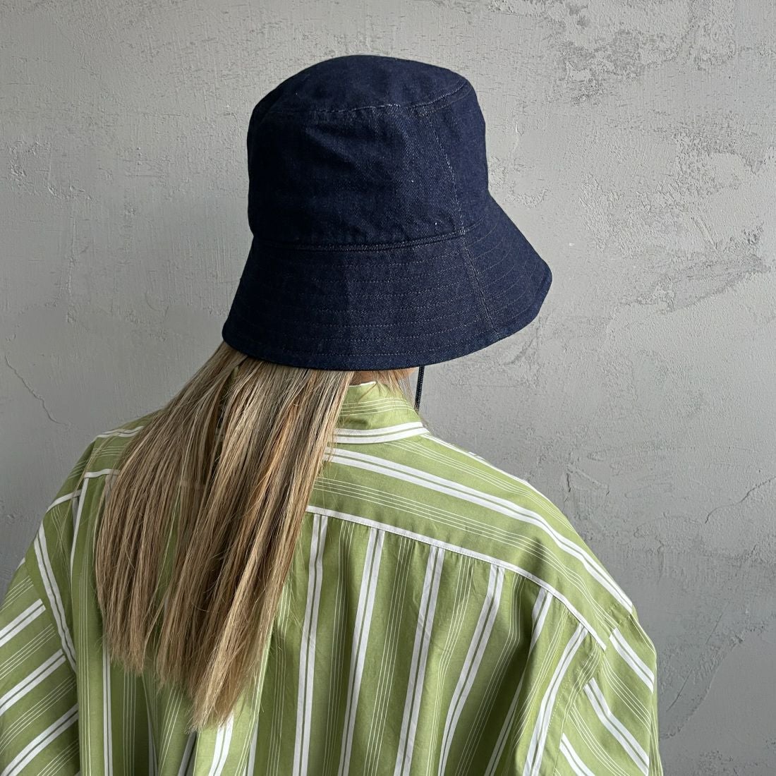 ORCIVAL [オーシバル] ソフトデニム バケットハット [OR-H0082SFD] NAVY INDIG