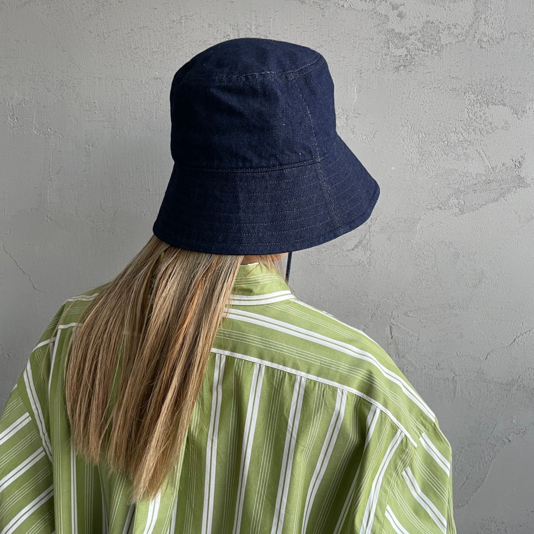 ORCIVAL [オーシバル] ソフトデニム バケットハット [OR-H0082SFD] NAVY INDIG