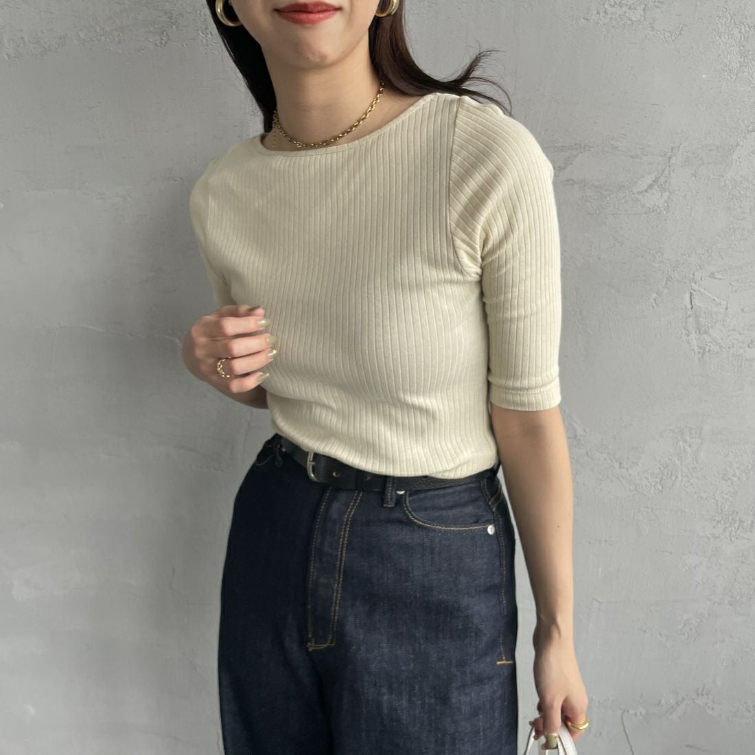 BEIGE&&モデル身長：163cm 着用サイズ：0&&