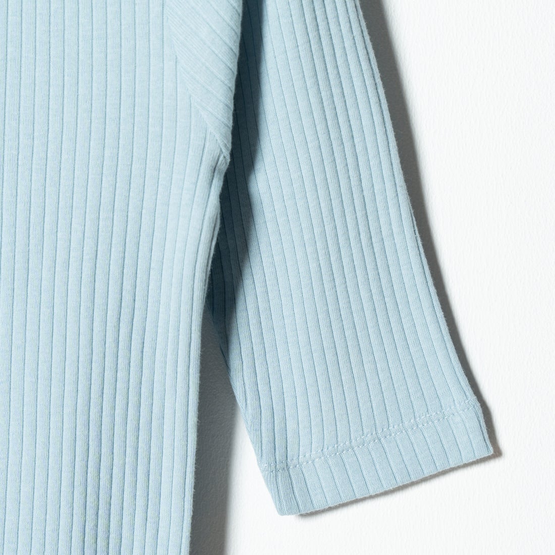 Noir Fabrik [ヌワールファブリック] ボートネックリブカットソー [JFS-C022] AQUA