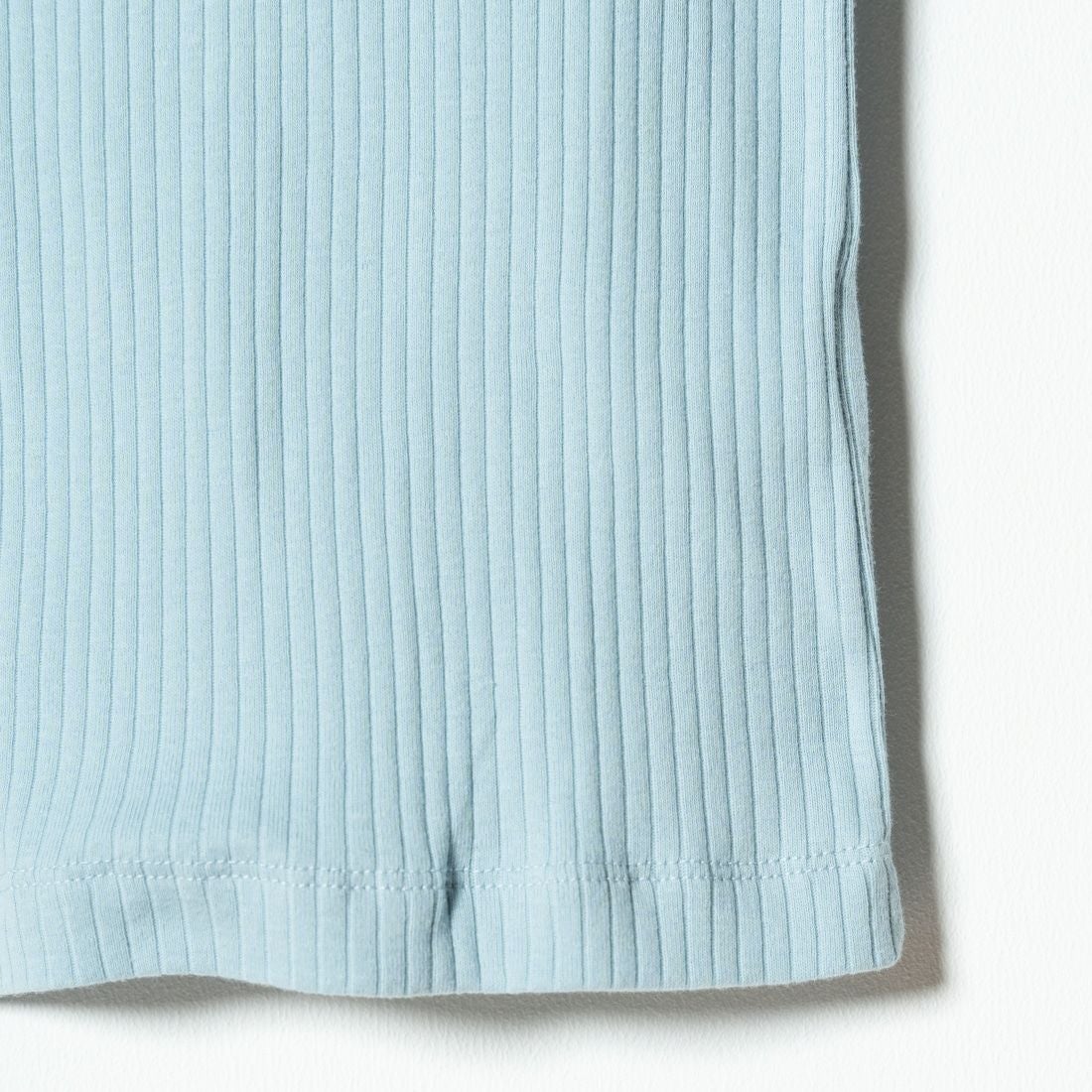 Noir Fabrik [ヌワールファブリック] ボートネックリブカットソー [JFS-C022] AQUA