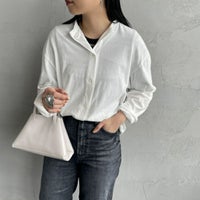 01 WHITE&&モデル身長：156cm 着用サイズ：F0&&