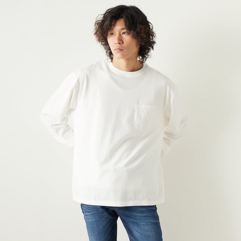DENHAM [デンハム] 7ポケット ロングスリーブTシャツ [7-POCKET-LS-TEE 