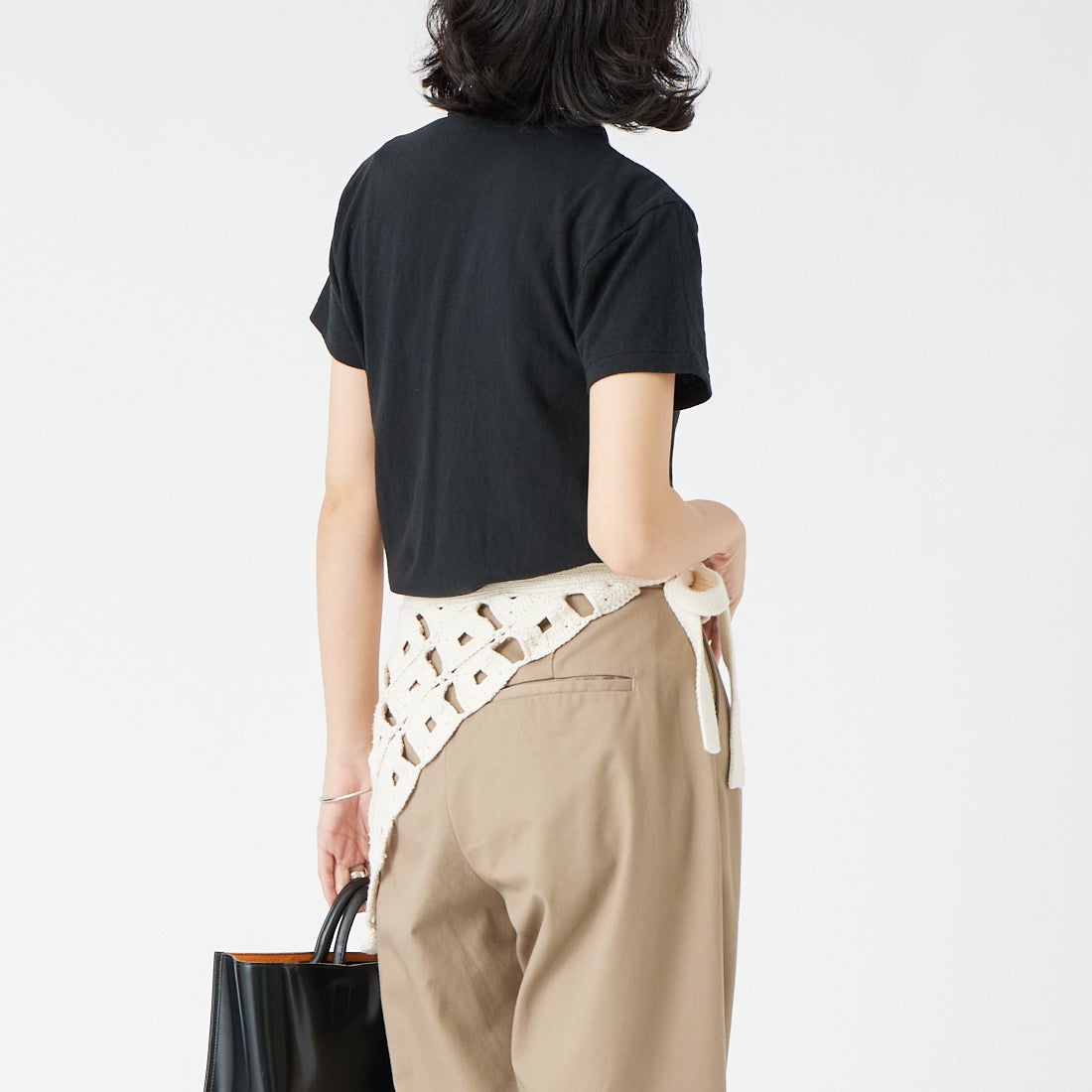 THE SHINZONE [ザ シンゾーン] コットンクルーネックTシャツ [14SMSCU22] 07 BLACK