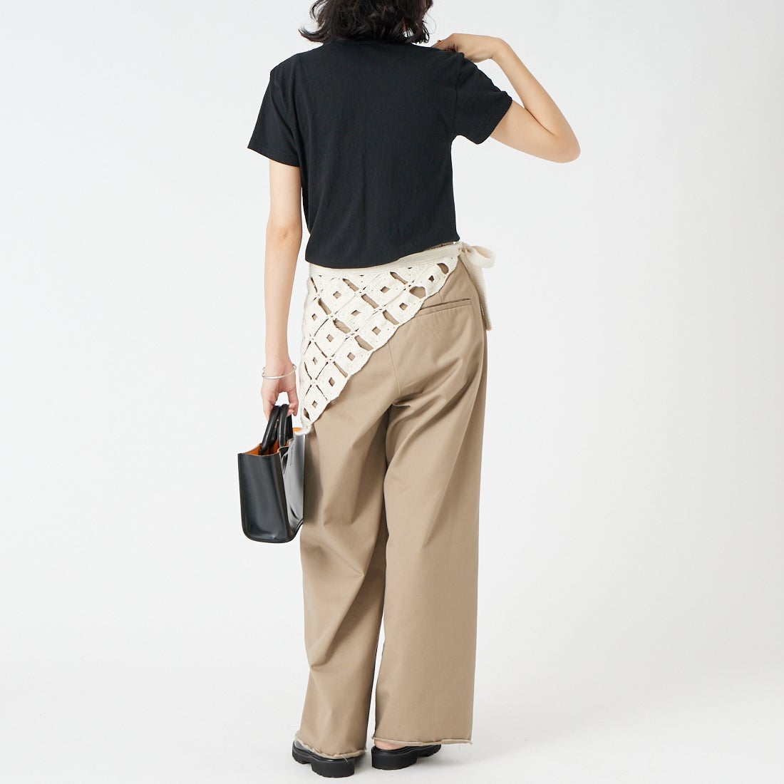 THE SHINZONE [ザ シンゾーン] コットンクルーネックTシャツ [14SMSCU22] 07 BLACK