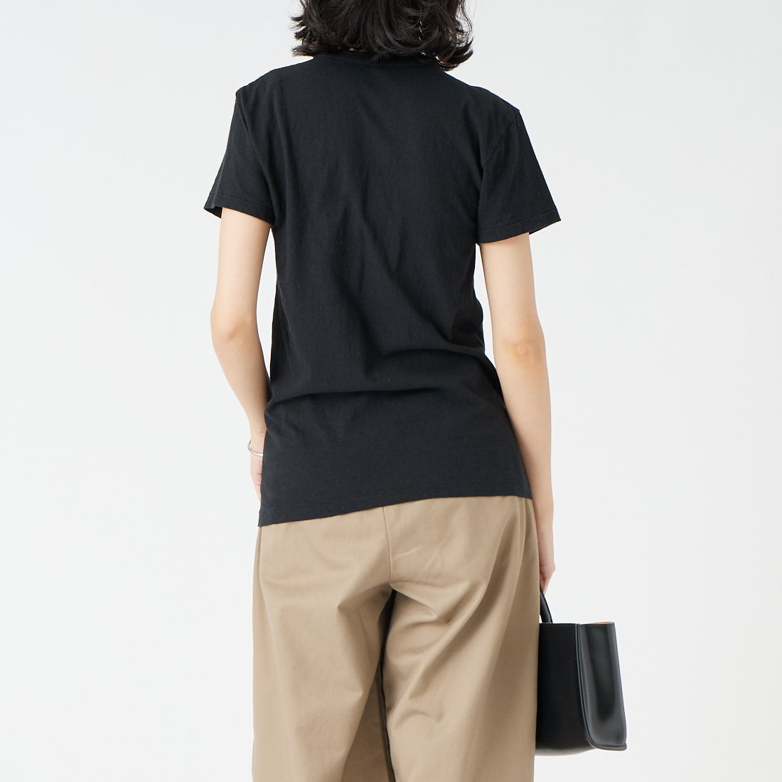 THE SHINZONE [ザ シンゾーン] コットンクルーネックTシャツ [14SMSCU22] 07 BLACK