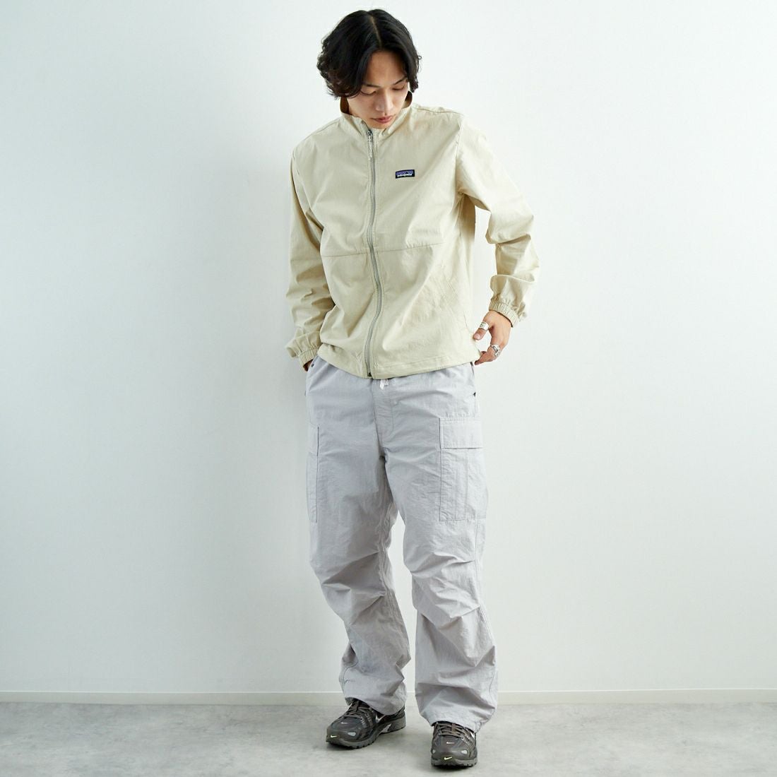 patagonia [パタゴニア] メンズ ノマダージャケット [26855] PLCN &&モデル身長：179cm 着用サイズ：M&&