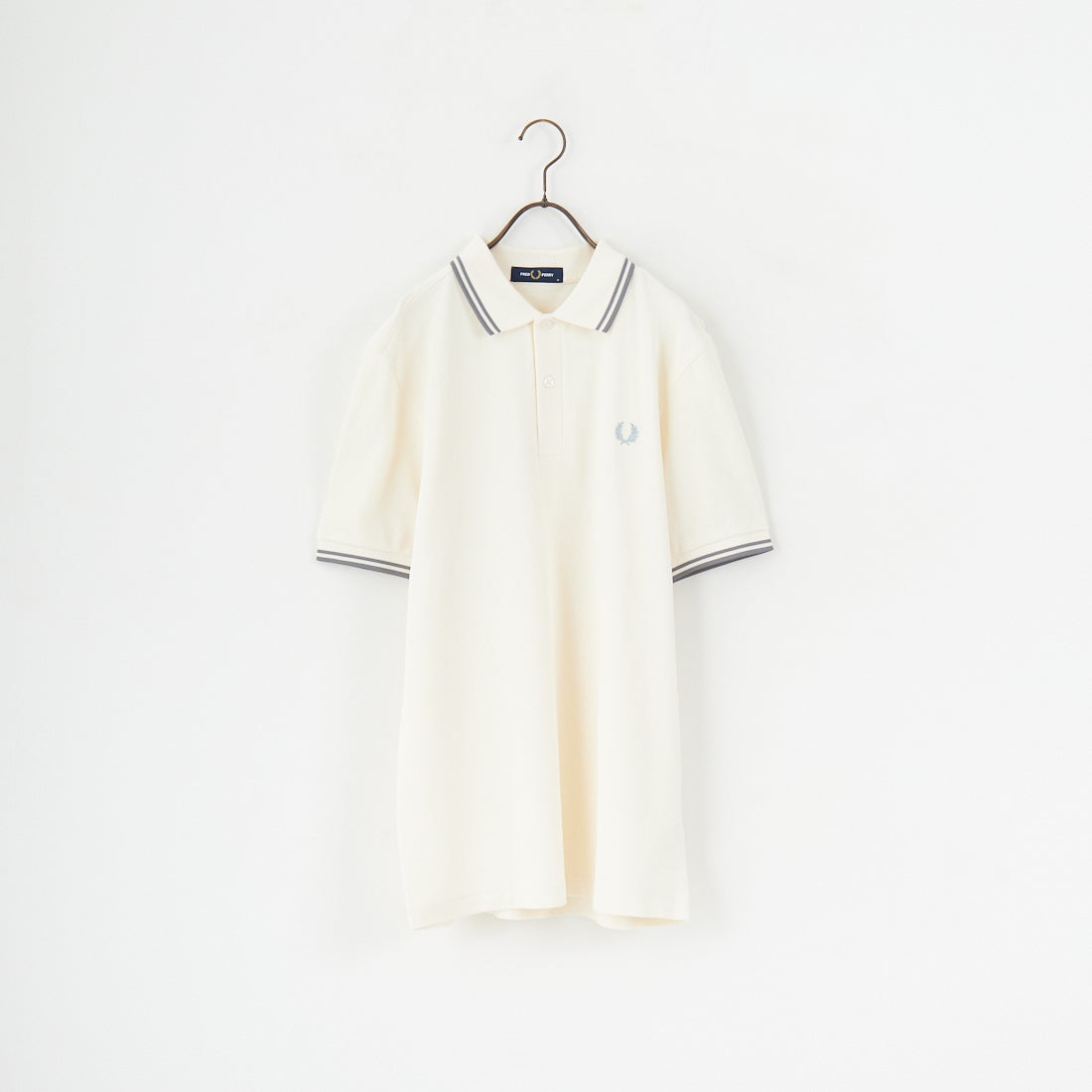 FRED PERRY [フレッドペリー] ティップライン ロゴ刺繍ポロシャツ [M3600] S23 SEAGRA