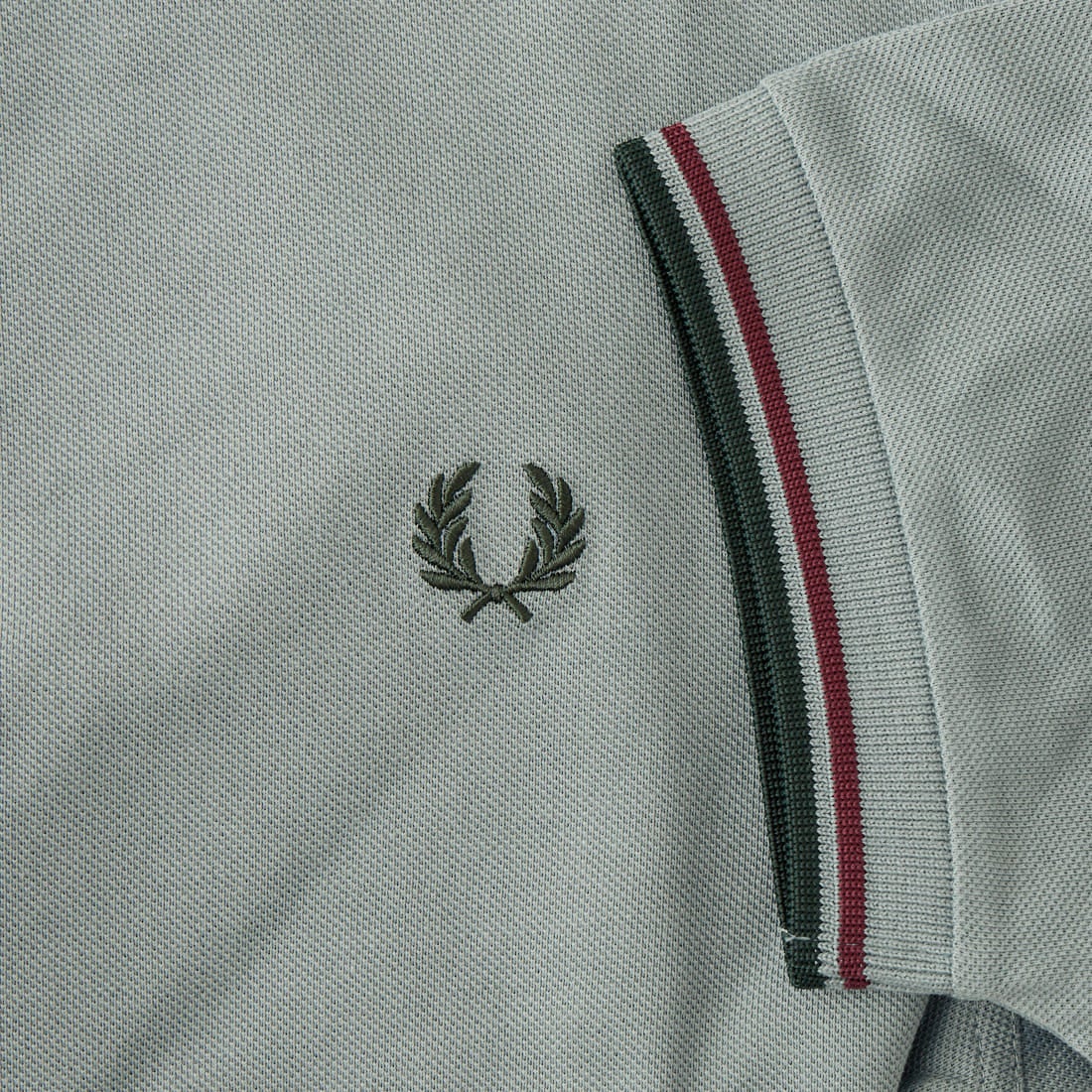 FRED PERRY [フレッドペリー] ティップライン ロゴ刺繍ポロシャツ