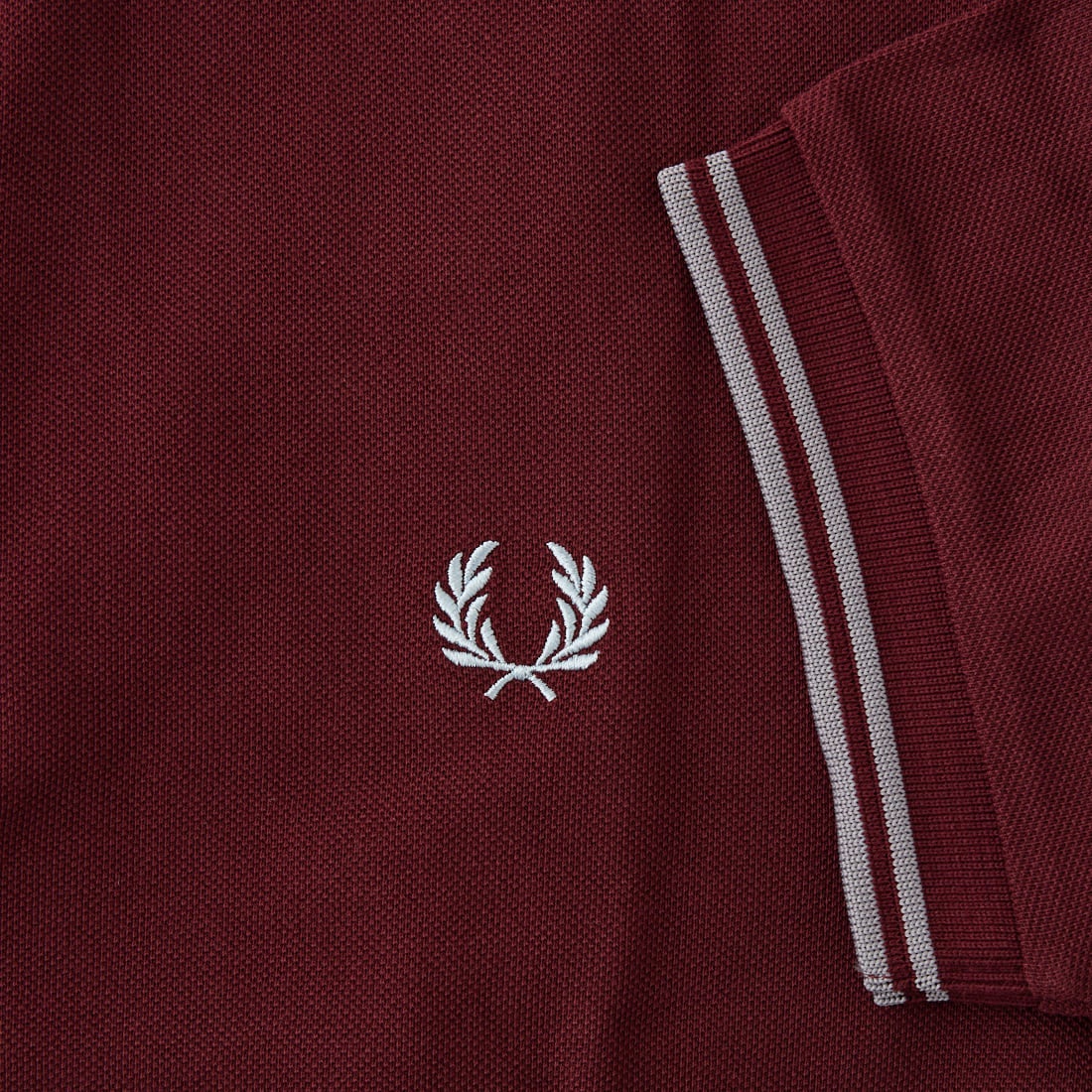 FRED PERRY [フレッドペリー] ティップライン ロゴ刺繍ポロシャツ [M3600] 350 BLACK