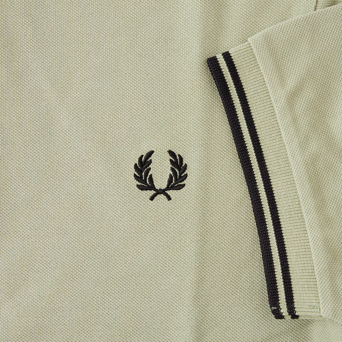 FRED PERRY [フレッドペリー] ティップライン ロゴ刺繍ポロシャツ