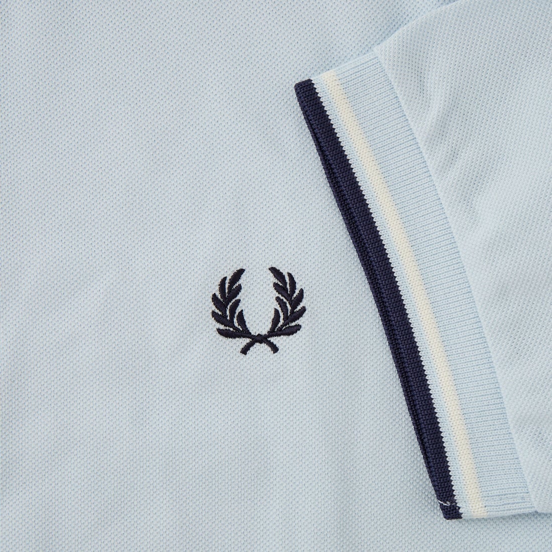 FRED PERRY [フレッドペリー] ティップライン ロゴ刺繍ポロシャツ [M3600] Y25 LGIC/S