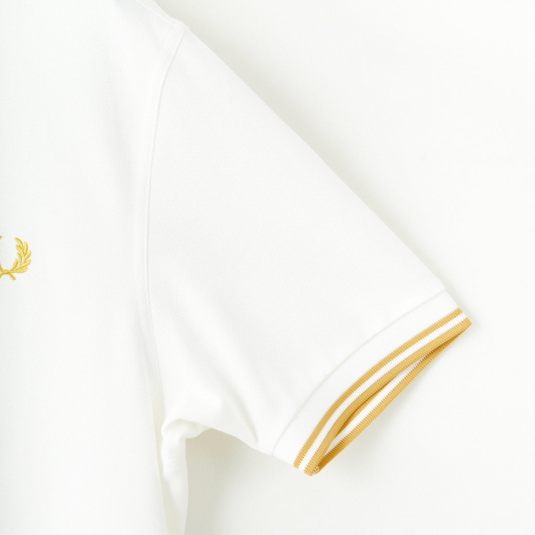 FRED PERRY [フレッドペリー] ティップライン ロゴ刺繍ポロシャツ [M3600] Y53 SNWHIT
