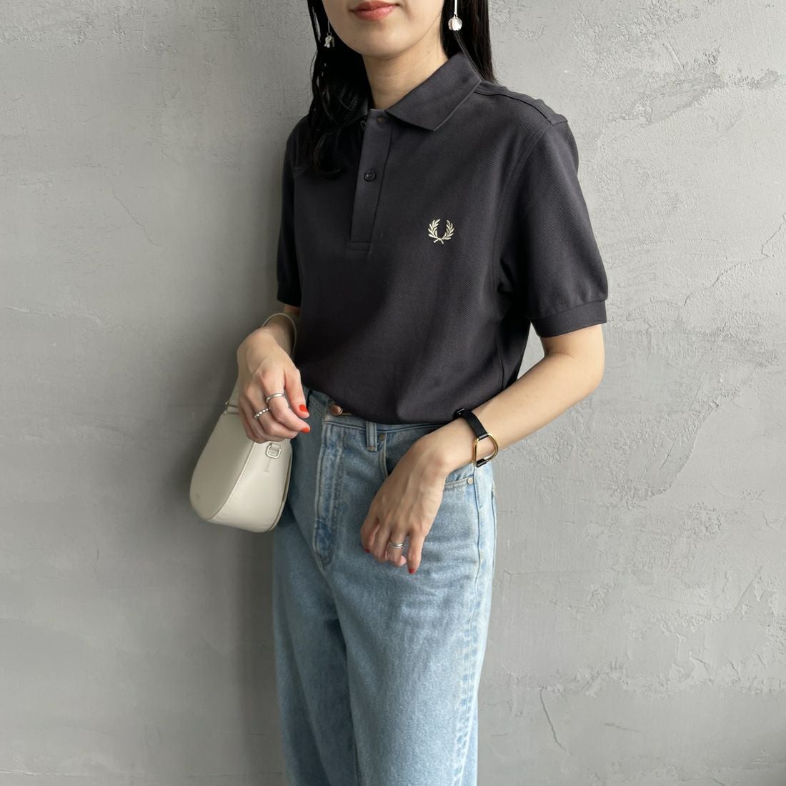 V56 ANCHR&&モデル身長：160cm 着用サイズ：S&&