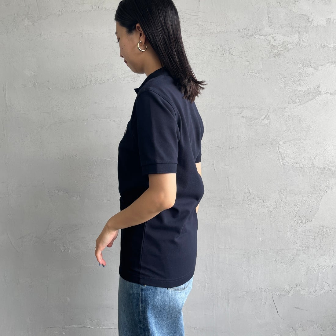 【極美品】フレッドペリー ポロシャツ XL グレー 鹿の子 スリムフィット FRED PERRY（フレッドペリー） ポロシャツ M6000 無地 ワンポイント