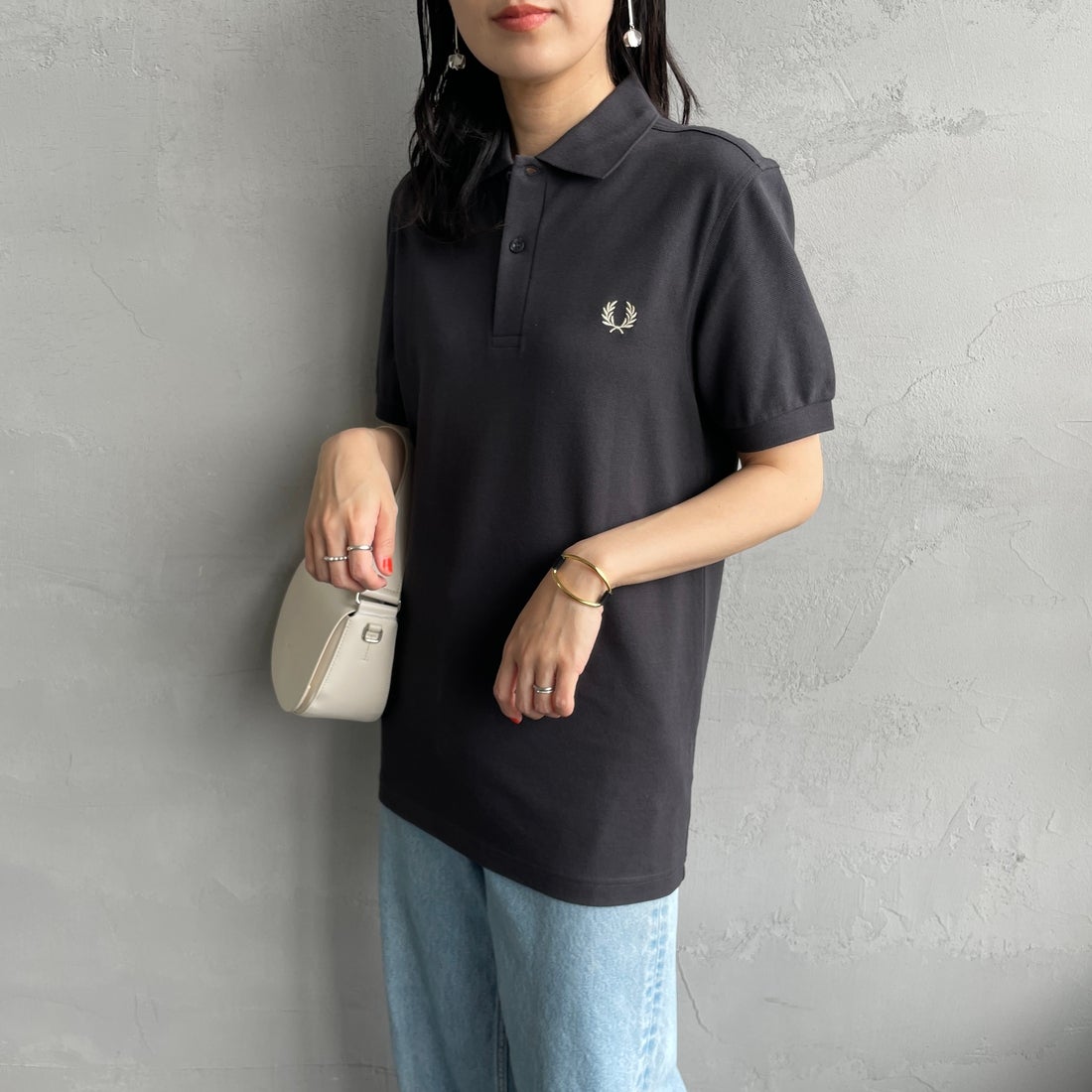 FRED PERRY [フレッドペリー] 鹿の子ポロシャツ [M6000]｜ジーンズ