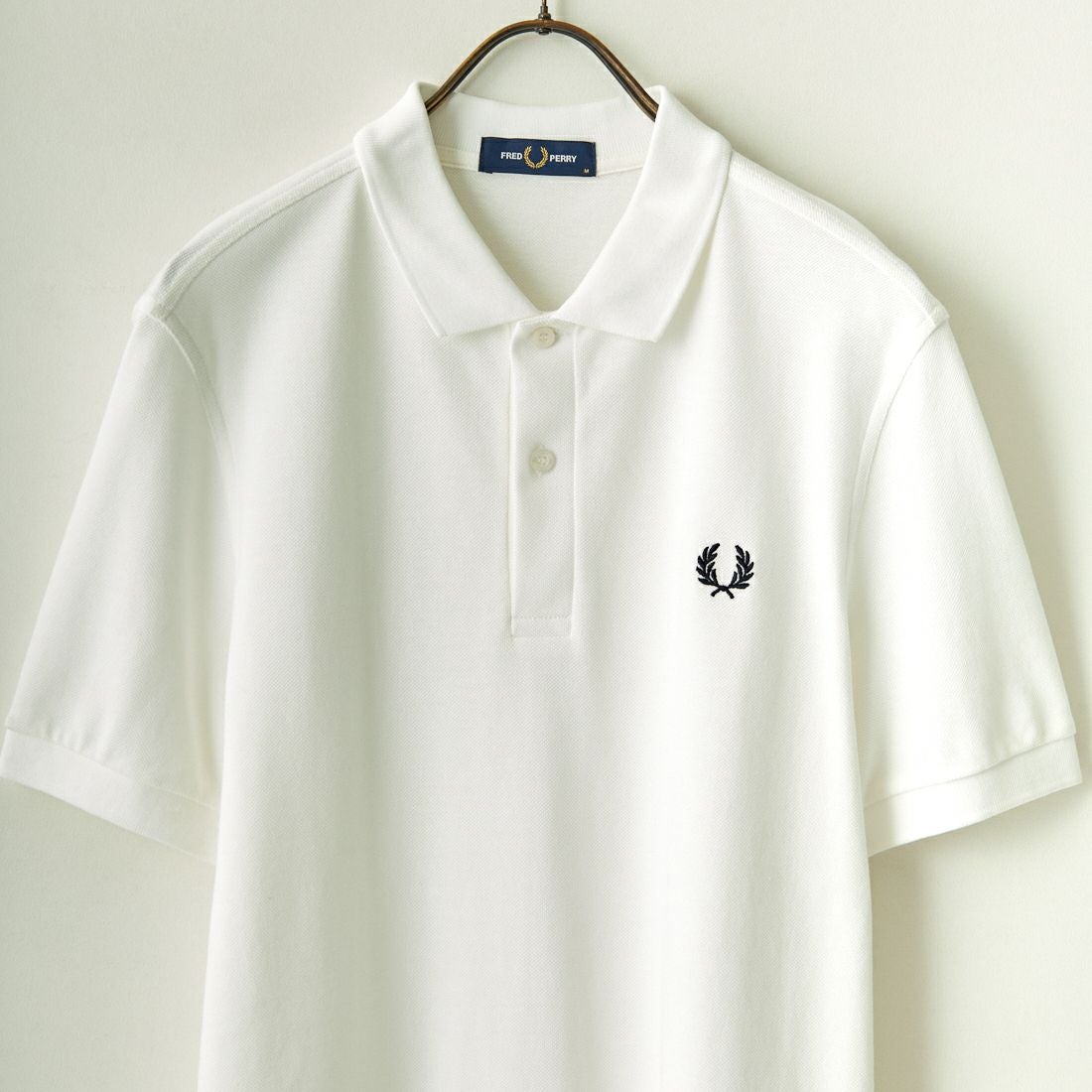 FRED PERRY [フレッドペリー] 鹿の子ポロシャツ [M6000] 100 WHITE