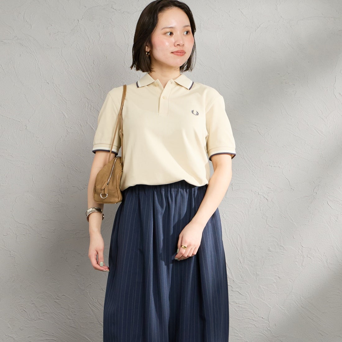 12B OATMEA&&モデル身長：160cm 着用サイズ：S&&