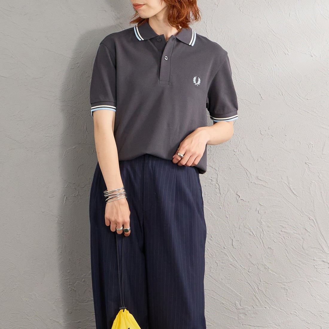 09B ANCHOR&&モデル身長：158cm 着用サイズ：S&&