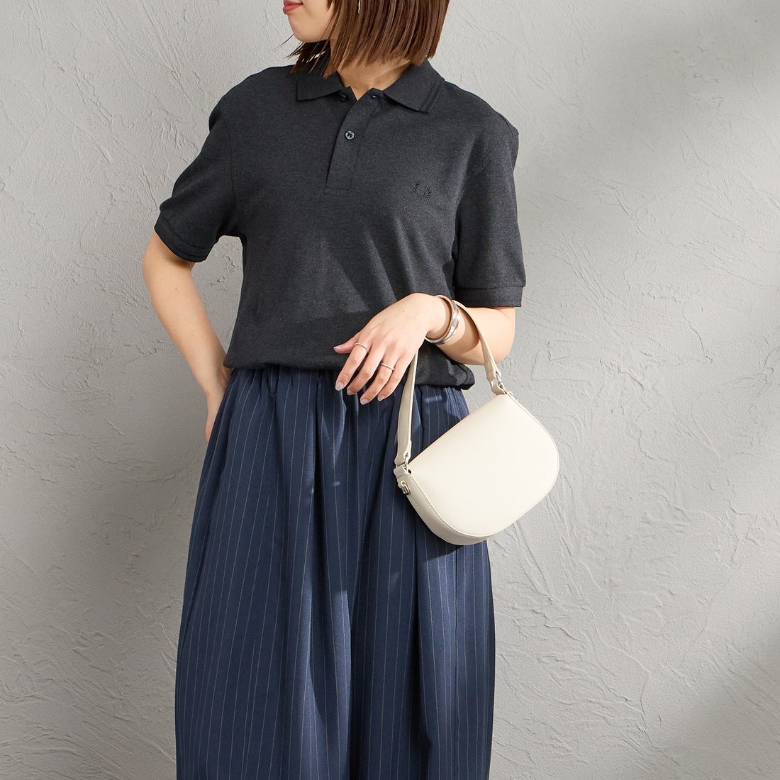 11B CHARCO&&モデル身長：159cm 着用サイズ：S&&