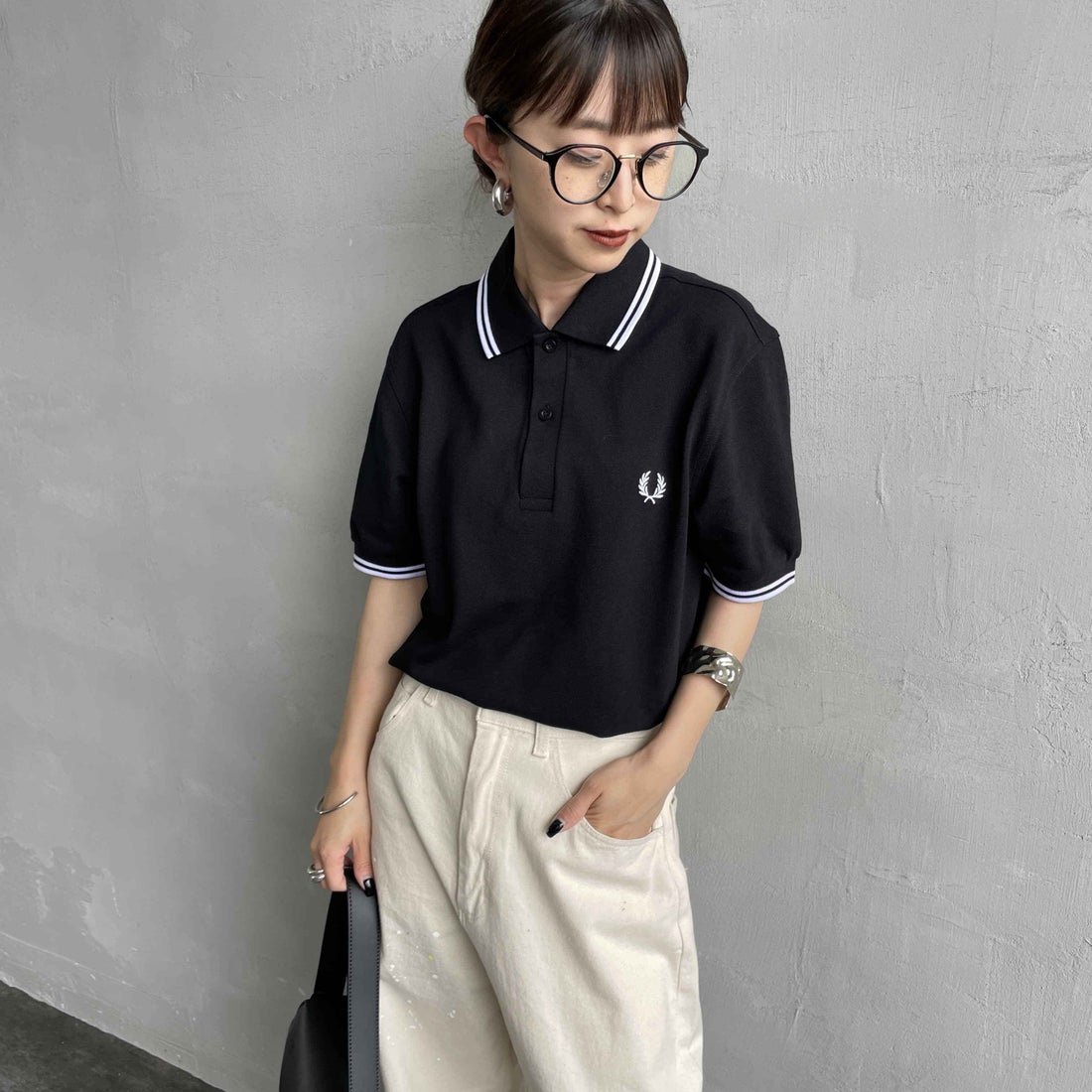 350 BLACK&&モデル身長：150cm 着用サイズ：S&&