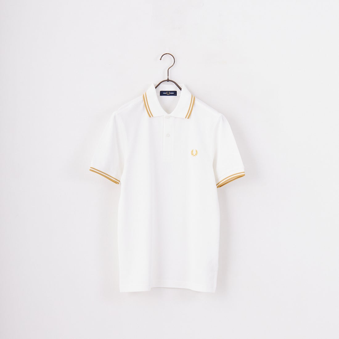 FRED PERRY [フレッドペリー] ティップライン ロゴ刺繍ポロシャツ