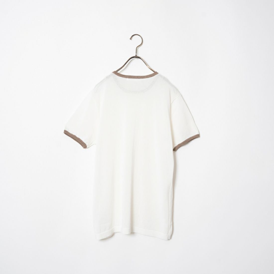 Jeans Factory Clothes [ジーンズファクトリークローズ] シアー配色半袖ニット [11242830] ｵﾌ