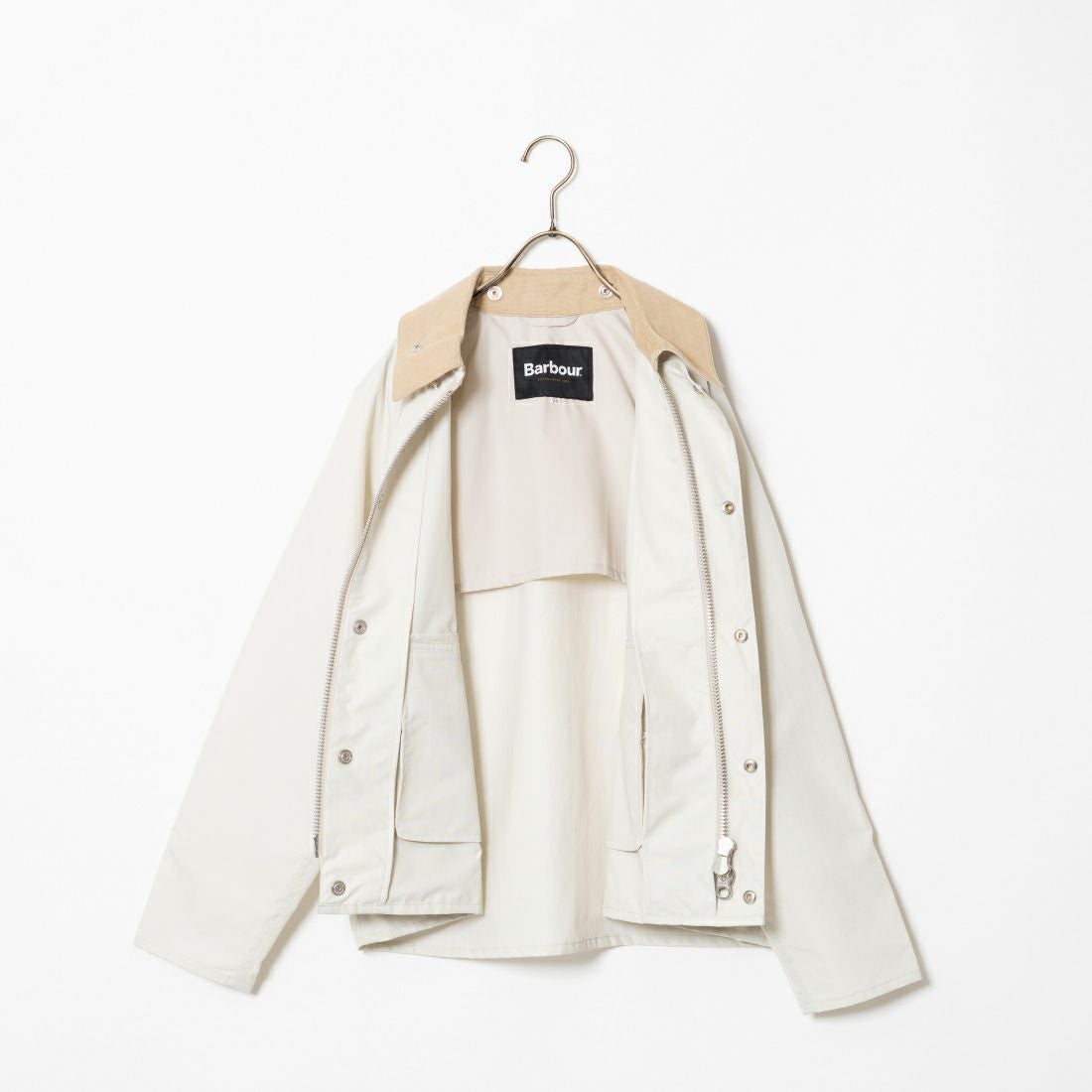 Barbour [バブアー] BORROWDALE / ボロウデイル ショートブルゾン [241MCAG013] 2 LT.BEG