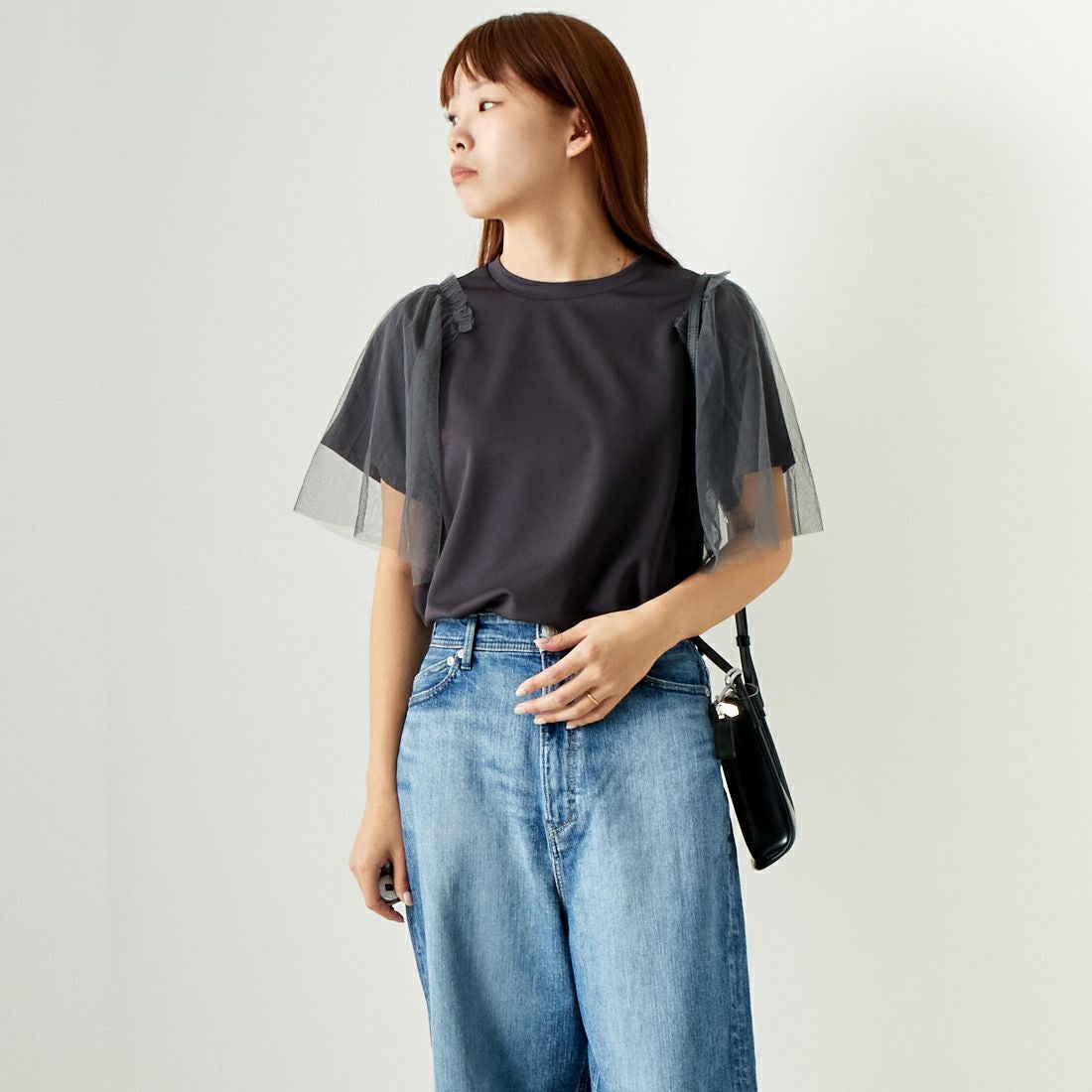 ﾁｬｺｰﾙ&&モデル身長：167cm 着用サイズ：F&&