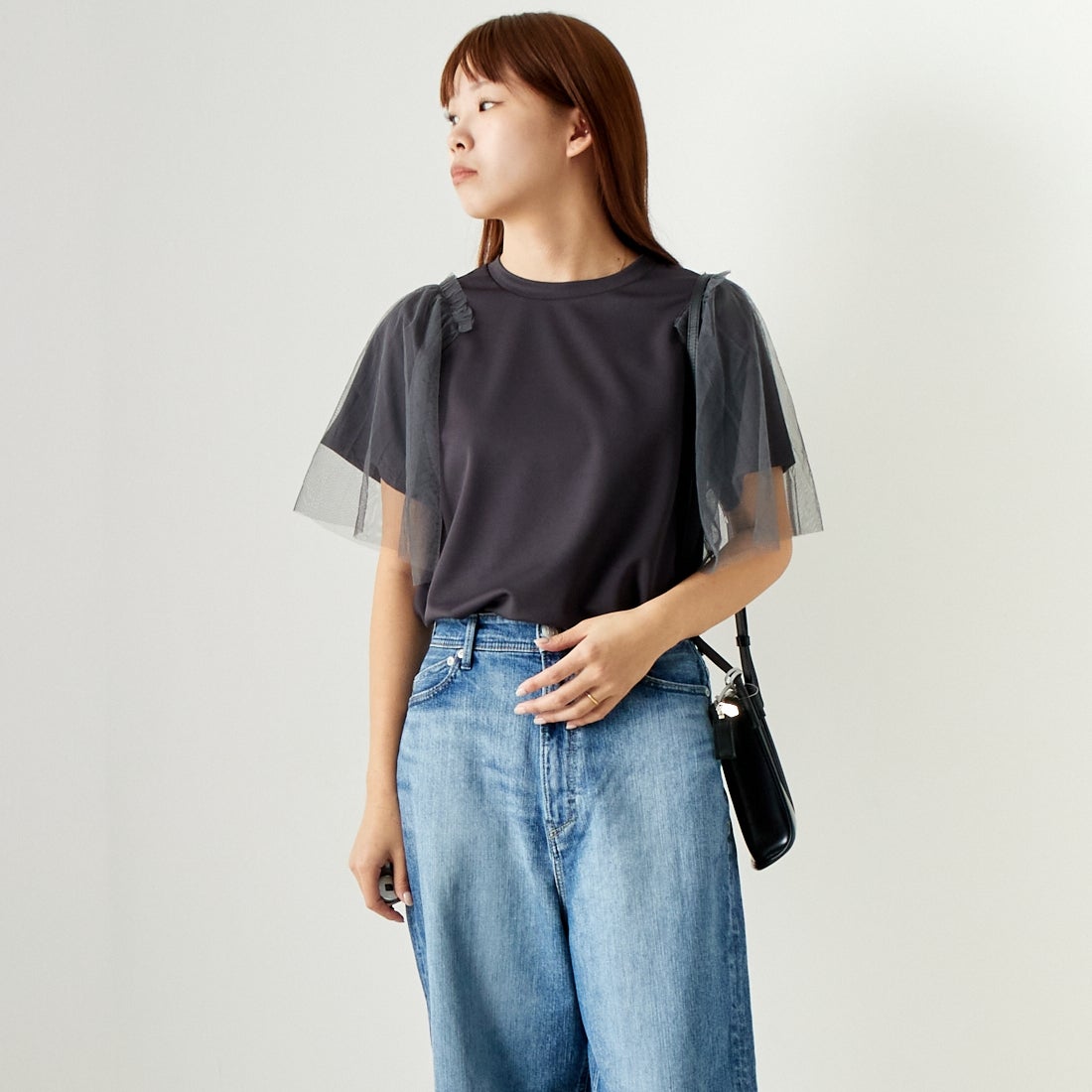ﾁｬｺｰﾙ&&モデル身長：167cm 着用サイズ：F&&