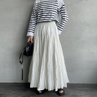 11 O.WHITE&&モデル身長：160cm 着用サイズ：F&&