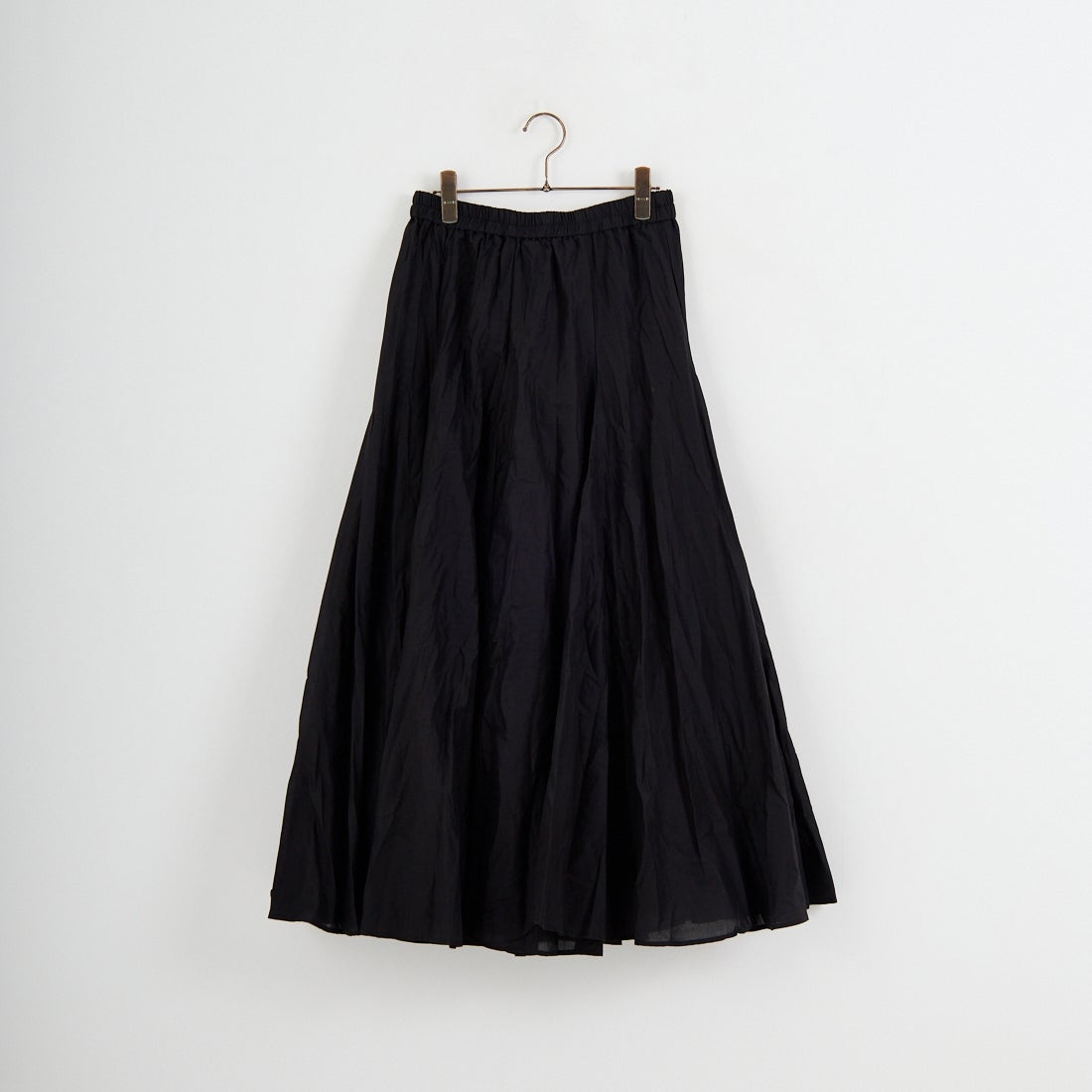 mizuiro ind [ミズイロインド] ボリュームフレアスカート [3-260010] 99 BLACK