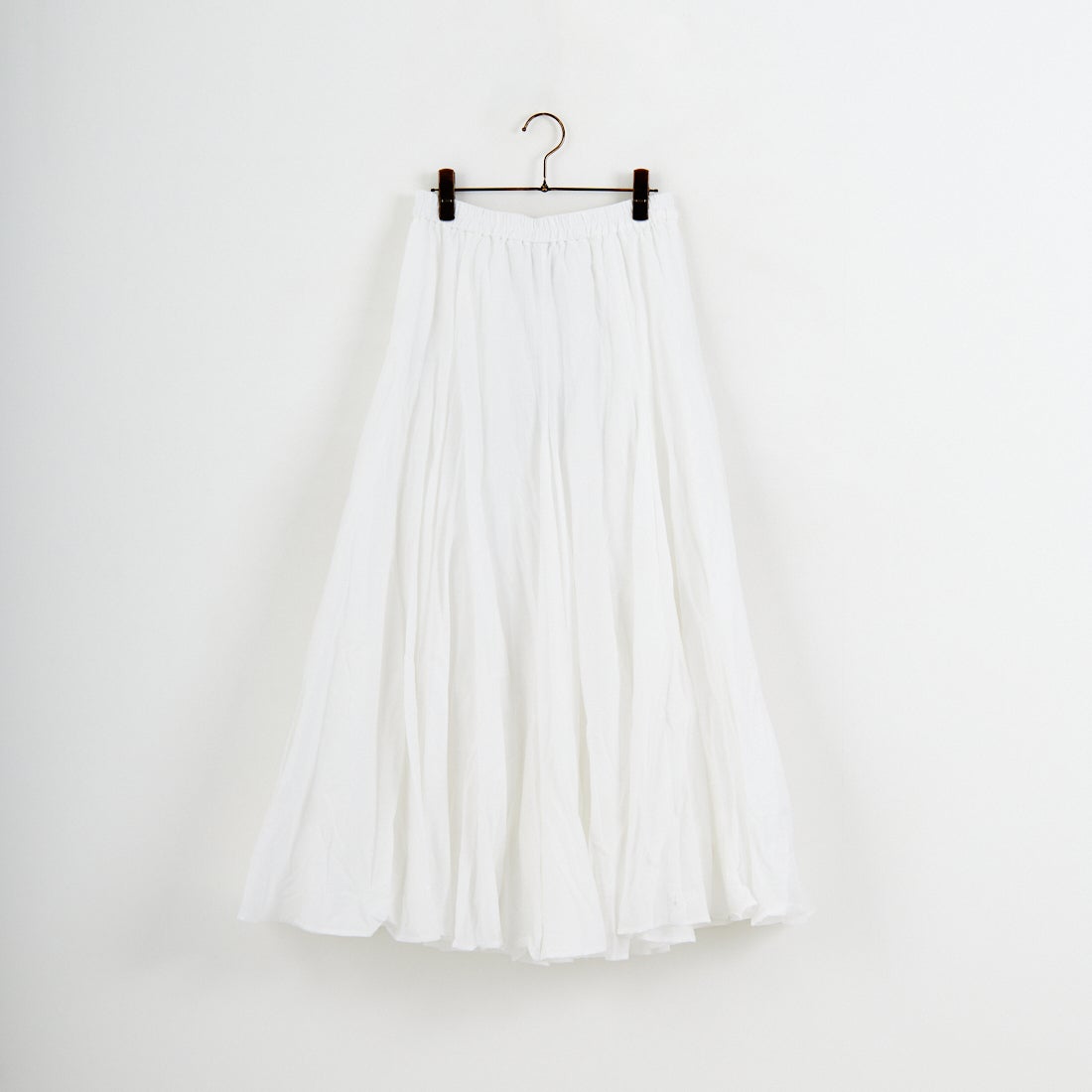 mizuiro ind [ミズイロインド] ボリュームフレアスカート [3-260010] 11 O.WHITE
