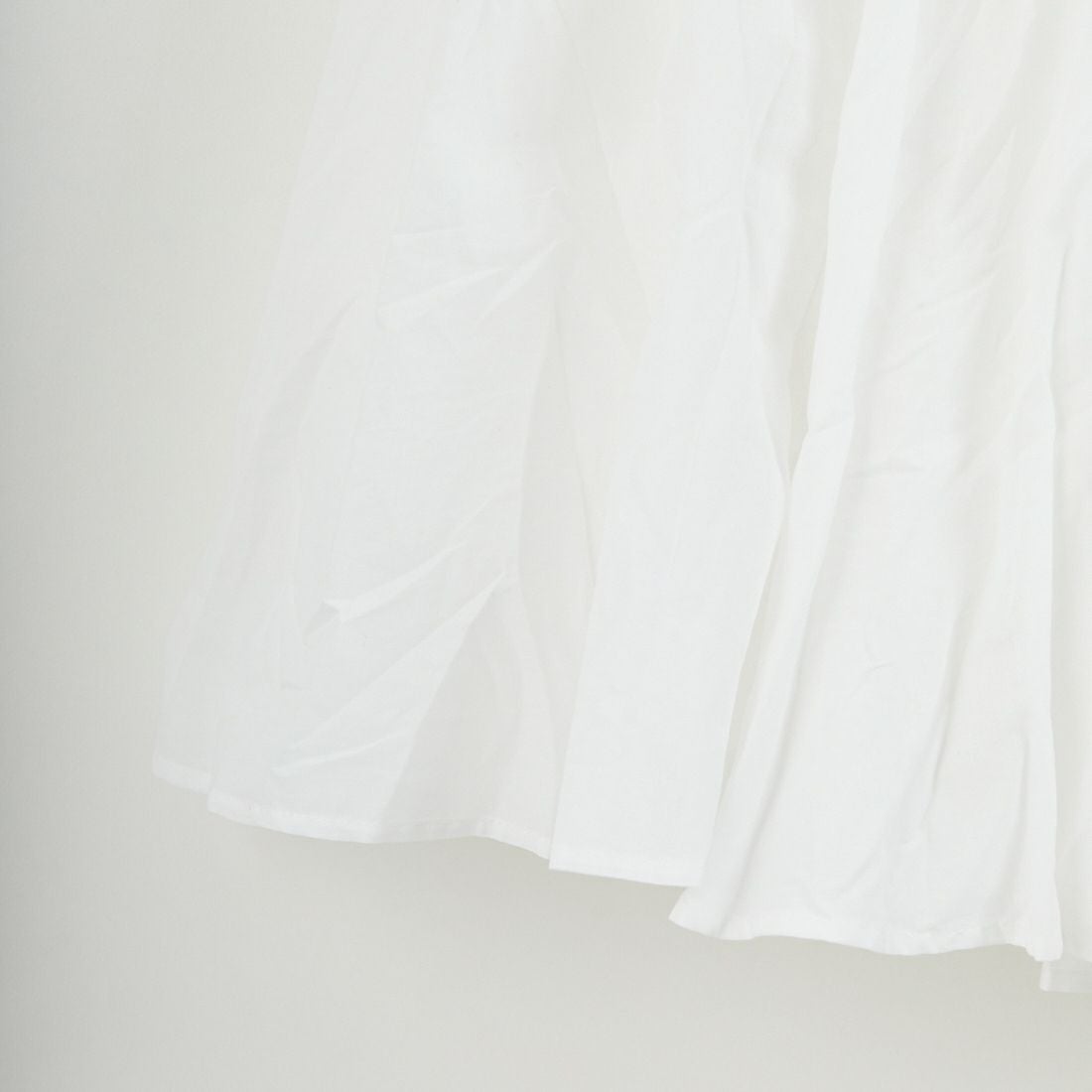 mizuiro ind [ミズイロインド] ボリュームフレアスカート [3-260010] 11 O.WHITE