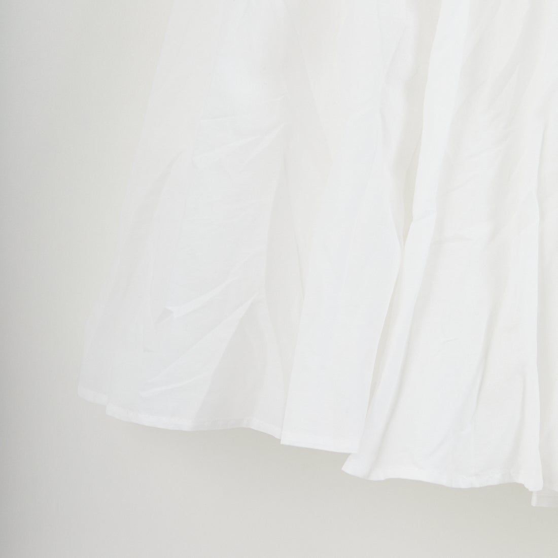 mizuiro ind [ミズイロインド] ボリュームフレアスカート [3-260010] 11 O.WHITE