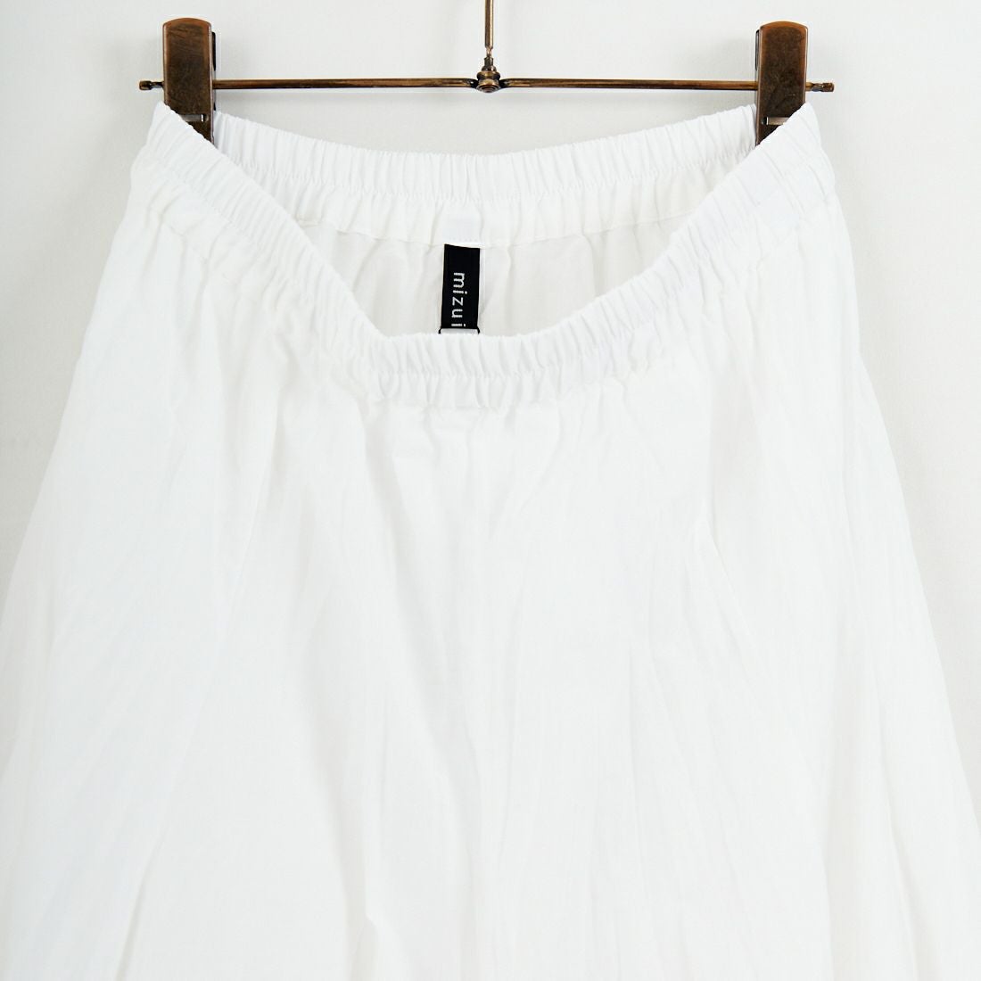mizuiro ind [ミズイロインド] ボリュームフレアスカート [3-260010] 11 O.WHITE