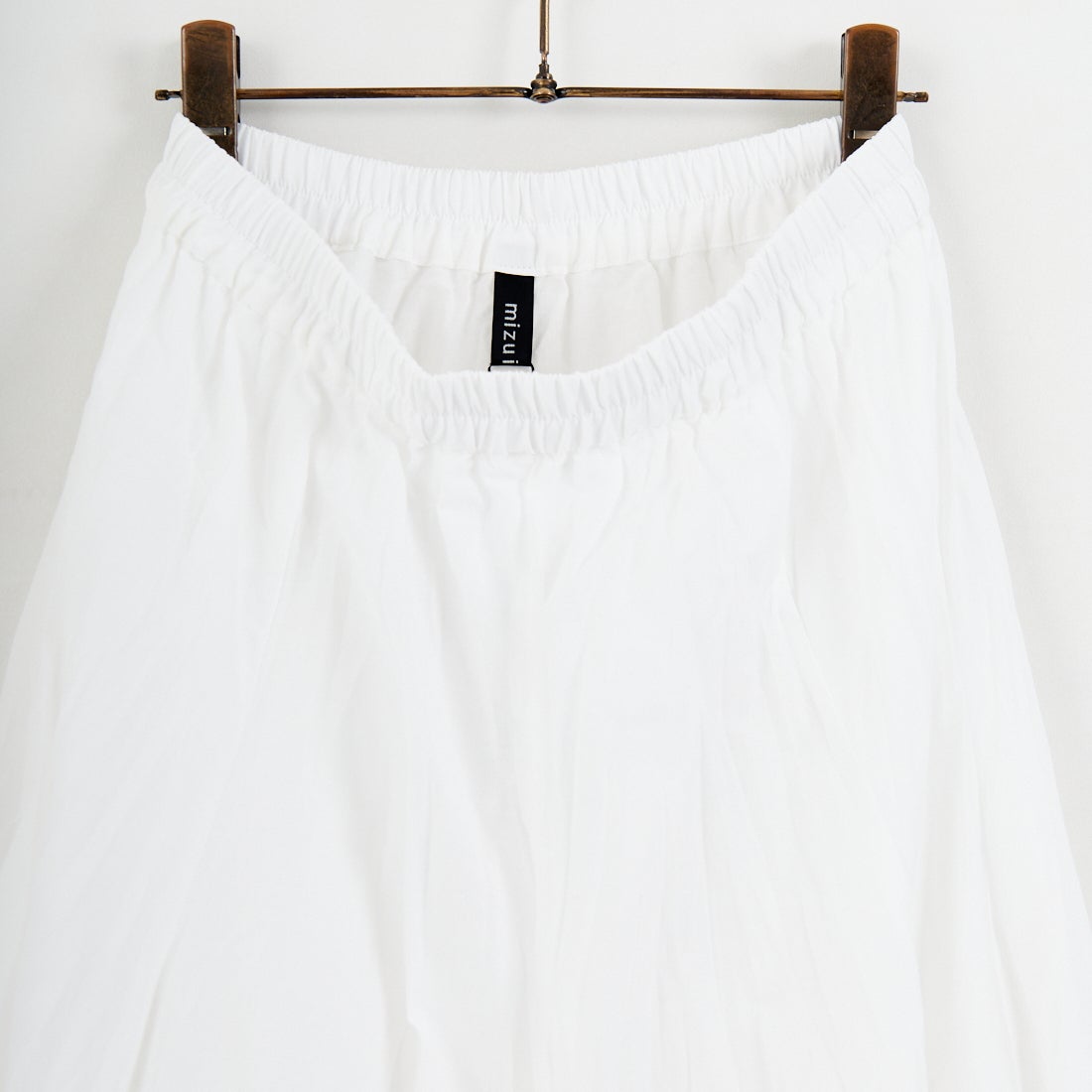 mizuiro ind [ミズイロインド] ボリュームフレアスカート [3-260010] 11 O.WHITE