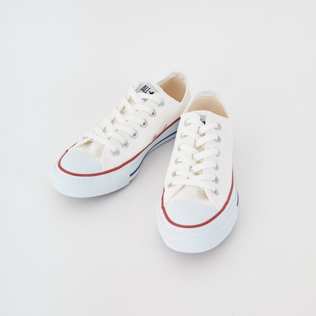 CONVERSE [コンバース] オールスターOX キャンバススニーカー [CANVAS-AS-OX] OPTICALWHI
