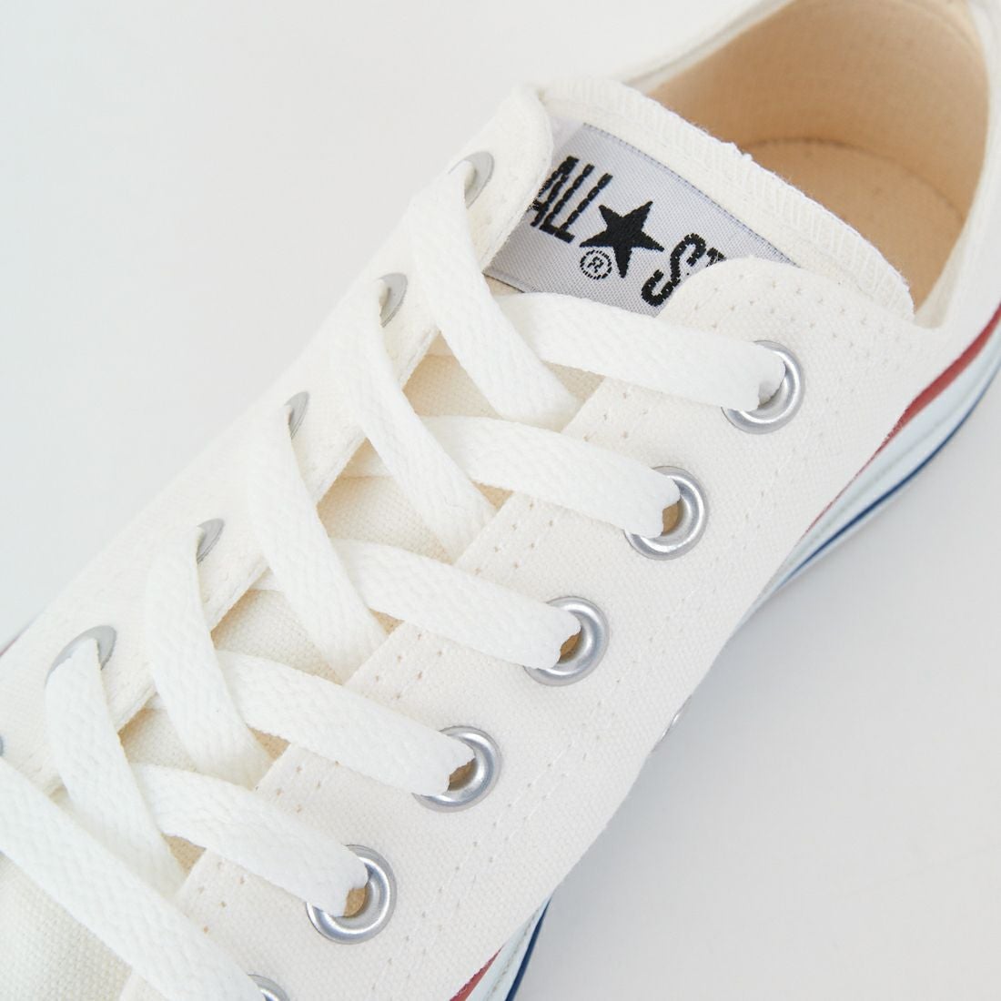 CONVERSE [コンバース] オールスターOX キャンバススニーカー [CANVAS-AS-OX] OPTICALWHI